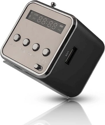Altavoz portátil Setty con radio FM MF-100 negro