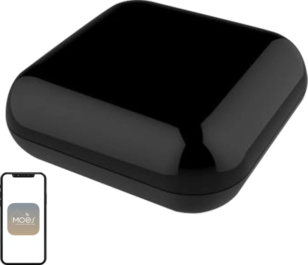 Moes controlador inteligente universal Wi‑Fi IR/RF UFO-R2-RF - 1 pieza