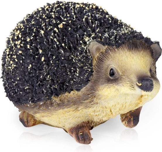 Figura de jardín de erizo 14,5 × 9,5 × 8 cm