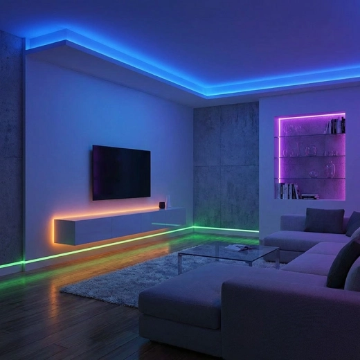 Iluminación ambiental para interiores