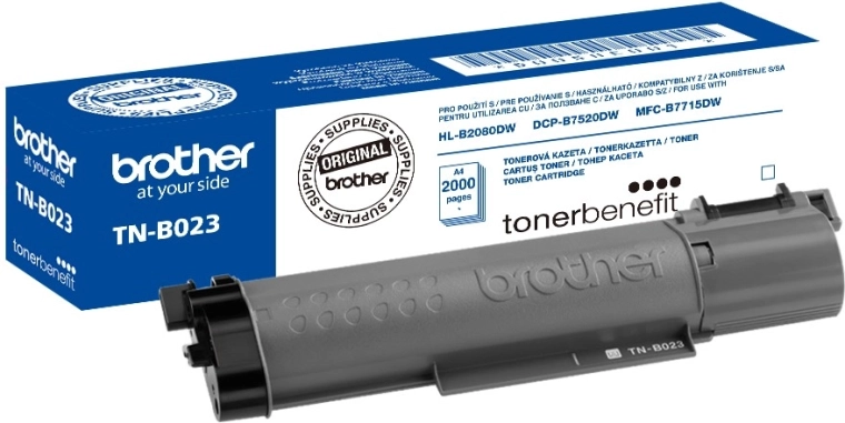 Tóner negro para Brother HL-B2080, DCP-B7520, MFC-B7715