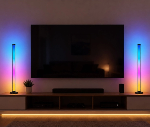 Dos lámparas para una iluminación ambiental destacada