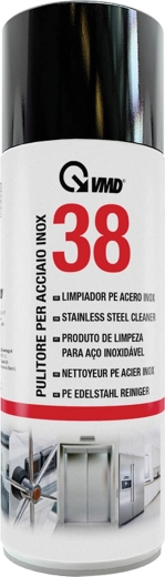 INOX spray limpiador para superficies de acero inoxidable