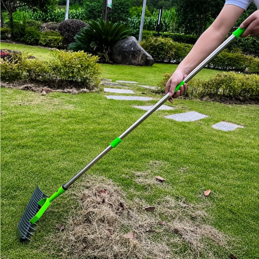 Aireador manual de césped (escarificador) con rastrillos oscilantes 130 cm - 1 pieza