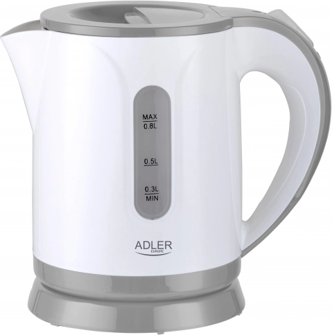 Hervidor eléctrico de viaje ADLER 0,8 l 850 W