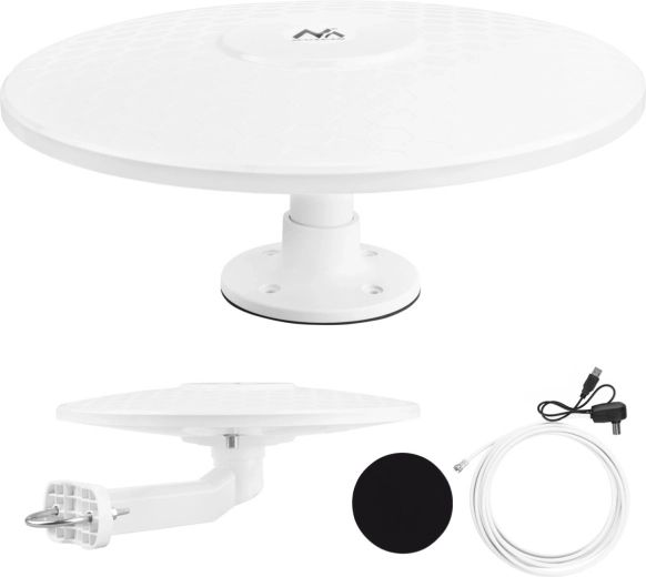 Maclean antena activa omnidireccional DVB-T/T2 HEVC MCTV-104