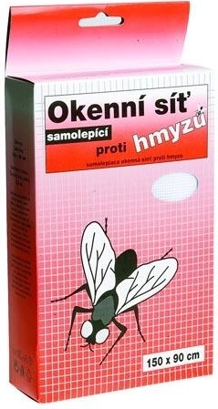 Mosquitera adhesiva para ventana contra insectos 150 × 90 cm de fibra de vidrio