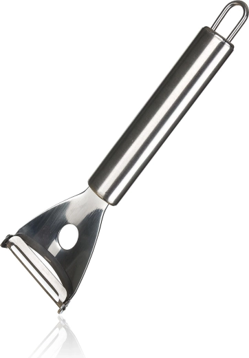 Pelador de cocina tipo Y AKCENT de acero inoxidable, hoja de 5 cm