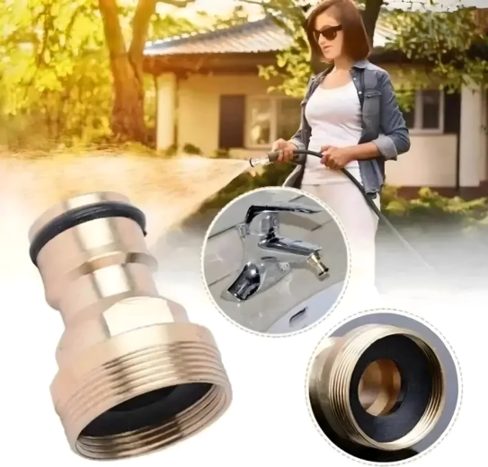 Conexión rápida de la manguera al grifo