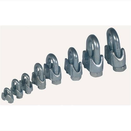 Abrazadera para cable de 13 mm, acero galvanizado (juego de 10 unidades)
