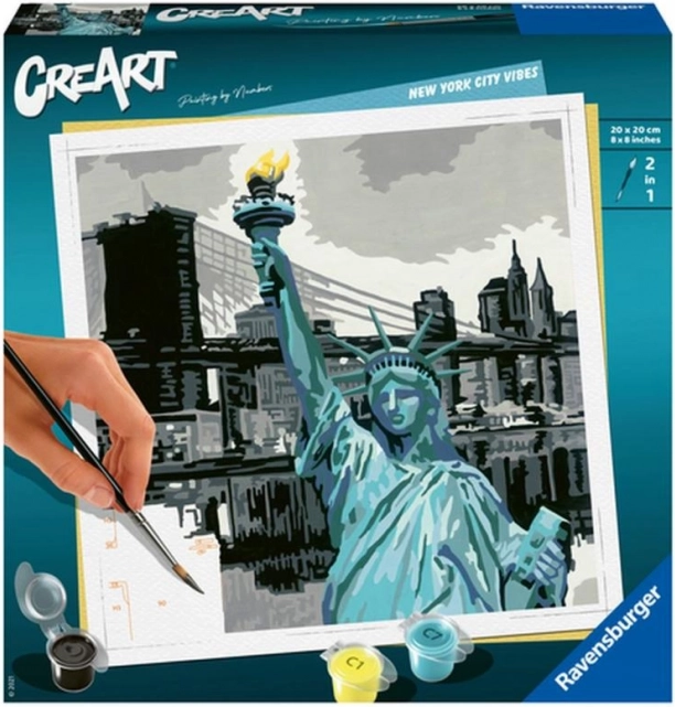 CreArt Nueva York palpitante – pintura por números