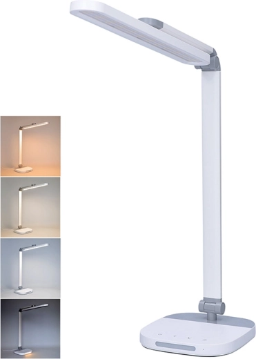 Lámpara de mesa LED regulable Solight con luz nocturna, 10 W