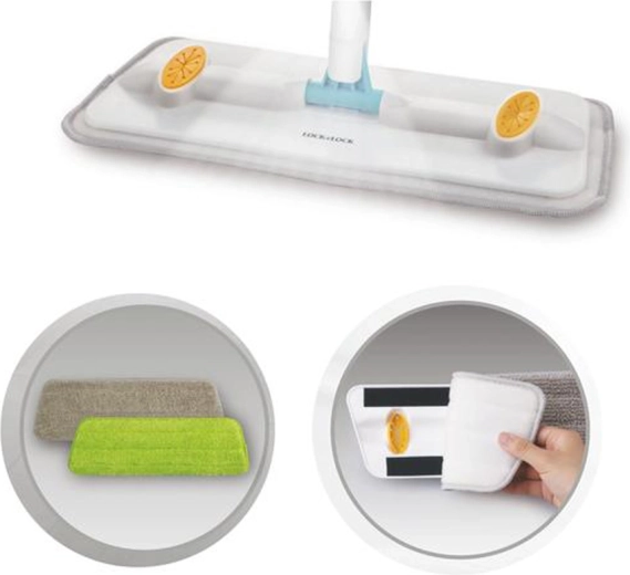 Almohadillas de repuesto de microfibra para mopa con pulverizador, 2 uds.