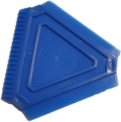 Rascador de hielo triangular 8 × 8 × 8 cm, surtido de colores