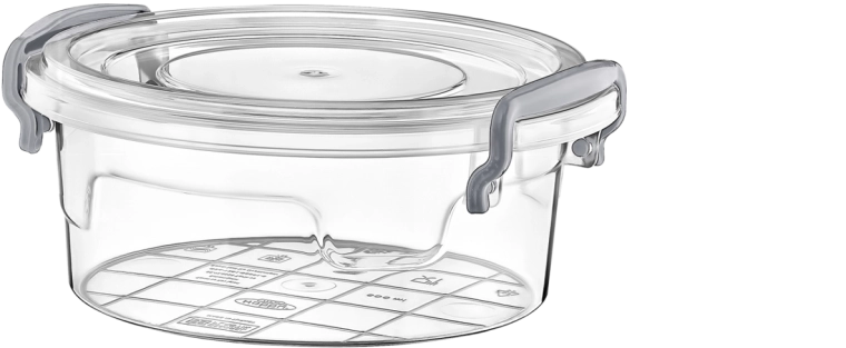 Caja redonda de plástico Multi Box 0,3 l