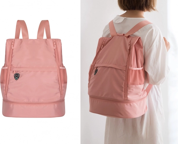 Mochila turística de viaje para cabina – rosa
