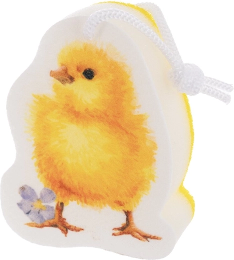Esponja para lavar platos JARO con motivo de pollito