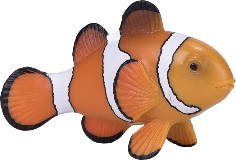 Figura realista de pez payaso