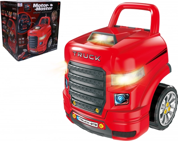 Set de pequeño mecánico: taller interactivo con camión y volante