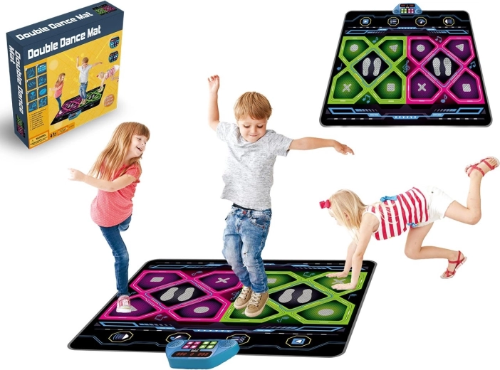Alfombra de baile doble de 105 × 90 cm