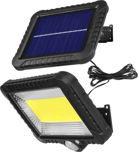 Proyector LED solar con sensor de movimiento IP44