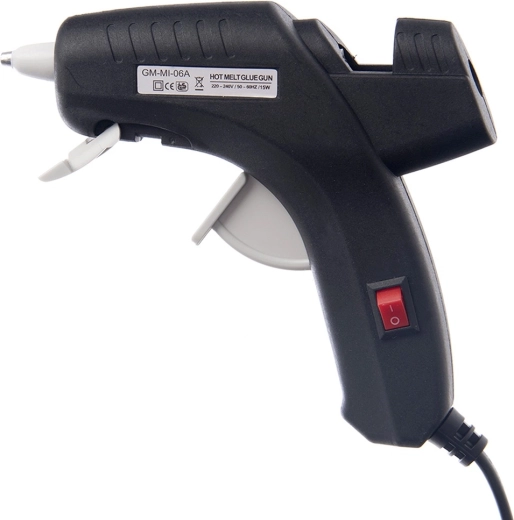Pistola de pegamento termofusible 15 W con interruptor ORION