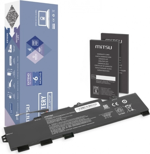 Batería Mitsu HP EliteBook TT03XL 4400mAh