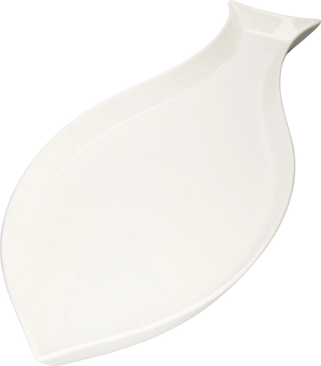 Plato de servir regular con forma de pez 47,5 × 20,5 cm