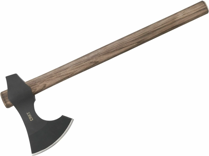 Hacha de exterior CRKT Berserker con mango de madera de hickory 940 g