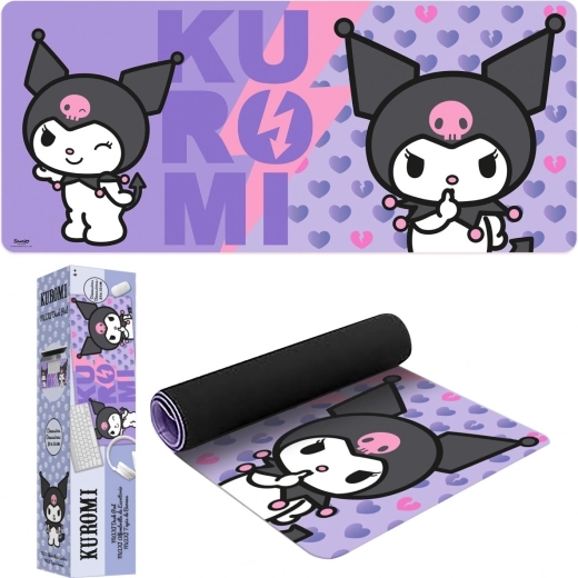 alfombrilla de ratón Kuromi Hello Kitty 80 × 35 cm