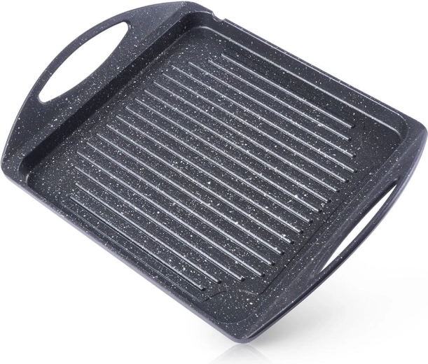 Placa de grill con superficie de granito GRANDE 34 × 26,5 cm