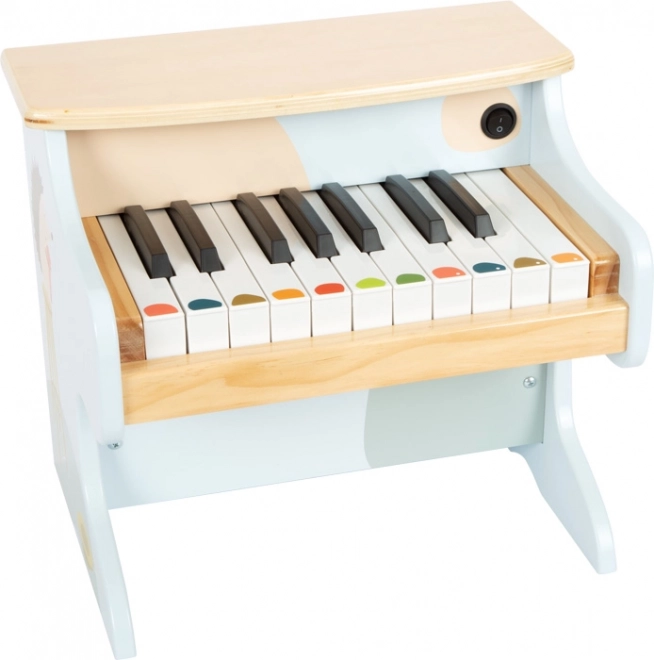 Piano infantil eléctrico de madera Groovy Beats small foot