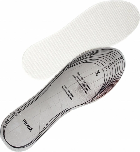 Plantillas de invierno recortables para botas Alu lana