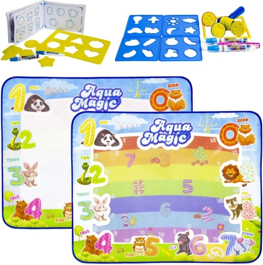 Alfombrilla educativa de dibujo y pintura con agua Aqua Magic