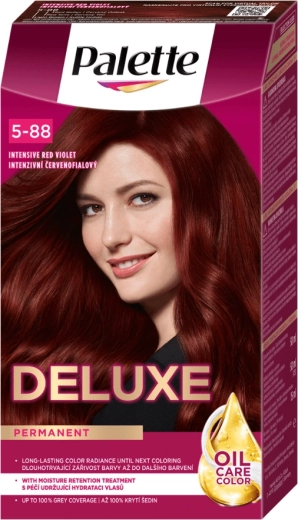 Palette Deluxe tinte permanente para el cabello rojo violeta intenso 50 ml