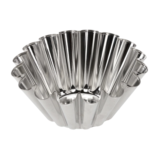 Molde para bizcocho tipo bundt de 23 cm de chapa estañada
