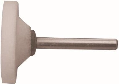 Muela abrasiva montada 40 × 6 mm, vástago 6 mm, grano 60