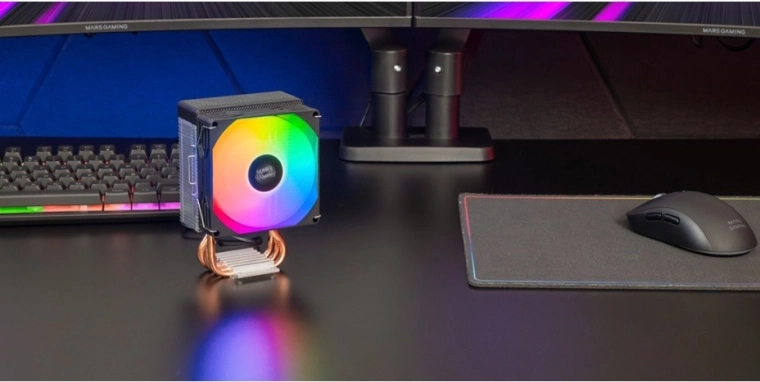 Disipador de perfil bajo para cajas compactas