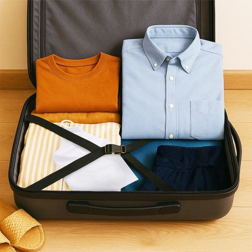 Estructura ligera y compacta para viajar
