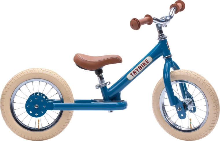 Trybike azul, bicicleta de equilibrio infantil