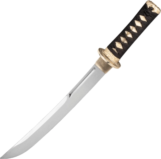 Cold Steel O Tanto Emperor Series espada coleccionable 33,7 cm con empuñadura de madera y funda