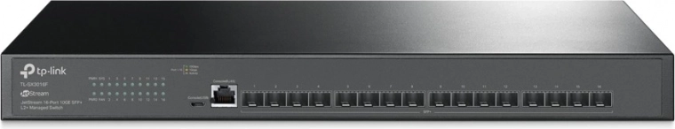 Switch gestionado JetStream L2+ 16× SFP+ 10Gb/s