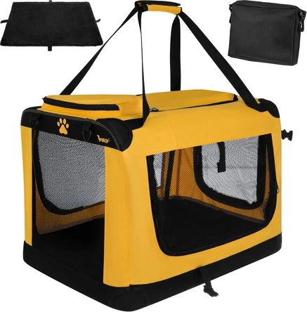 Bolsa de transporte plegable para perro y gato Purlov 60 × 42 × 44 cm