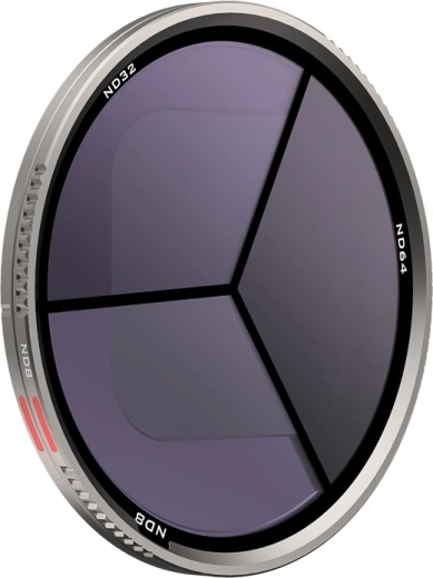 Filtro ND neutro Freewell 3 en 1 (ND8/ND32/ND64) - 1 unidad