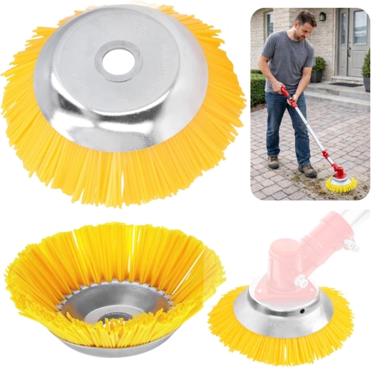 Disco de cepillo de silicona para desbrozadora 200 mm (25,4 mm)