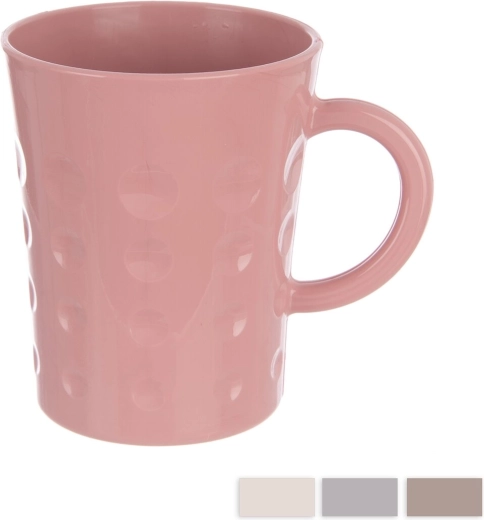 Taza boncu 350 ml – mix de colores con superficie en relieve