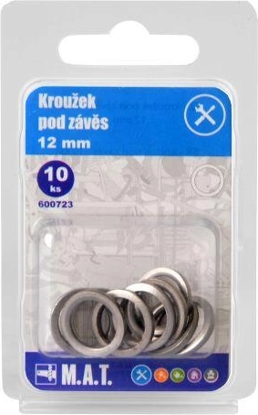 Anillos distanciadores para bisagra 12 mm (10 uds)