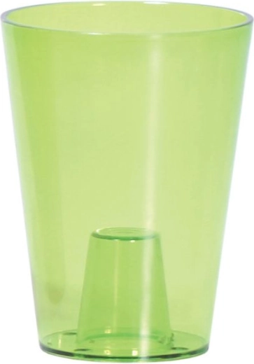 Maceta para orquídeas COUBI ORCHID 13 cm – verde transparente