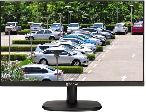 Monitor 23,8'' negro IPS FHD con VGA y HDMI