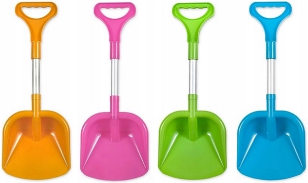Pala profunda con mango corto de aluminio G36